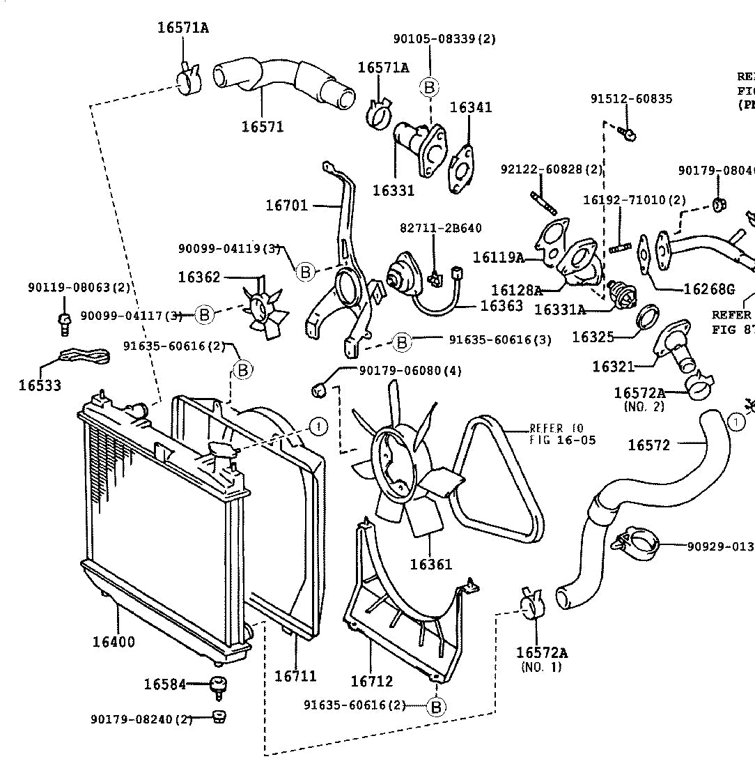 Radiator for TOYOTA GRANVIA / GRAND HIACE RCH11W 3RZFE 08/1995-04/1998