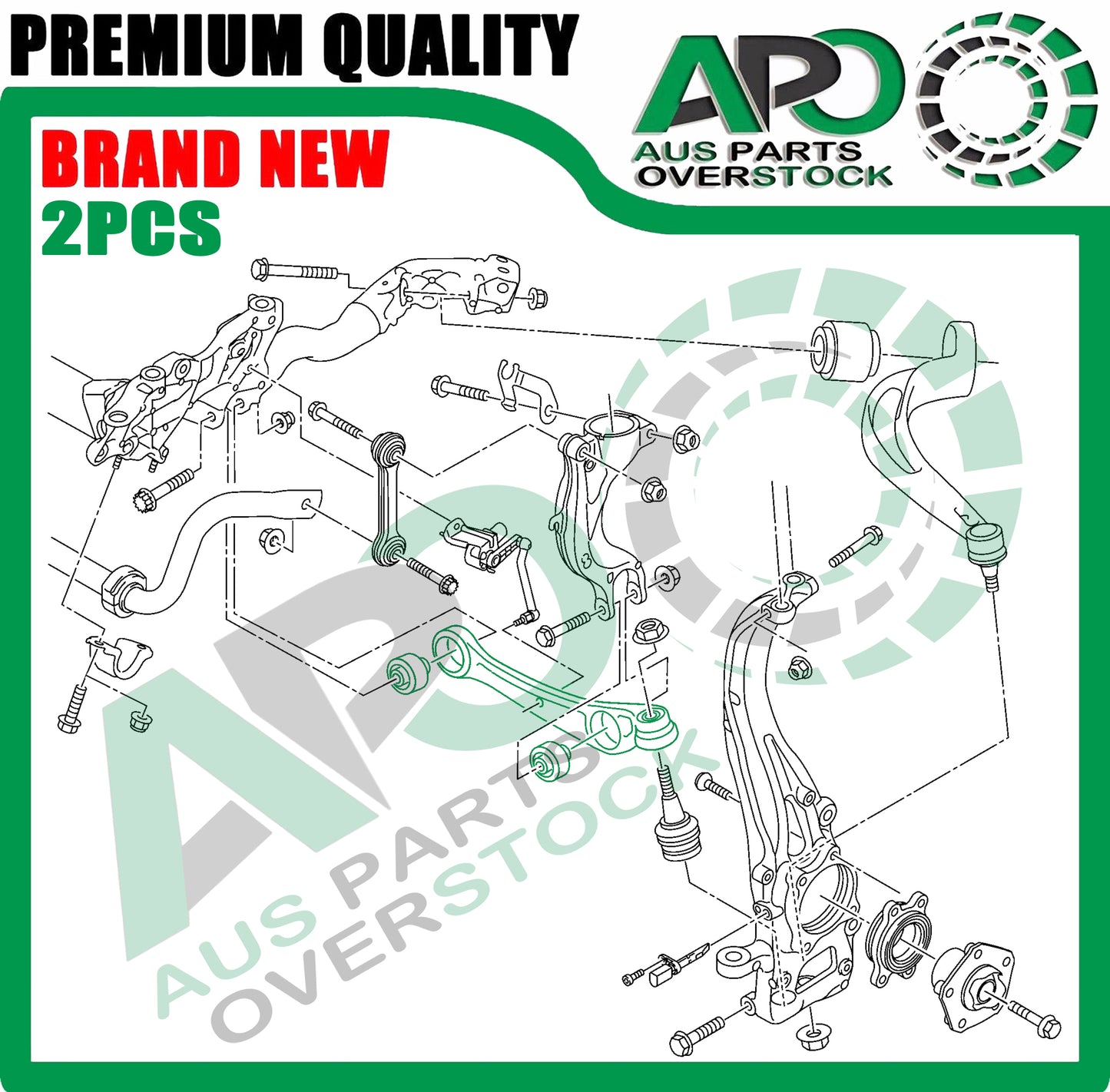 Front Lower Right Left Control Arm Assembly for PORSCHE Cayenne 9YA 9YB 2017-On