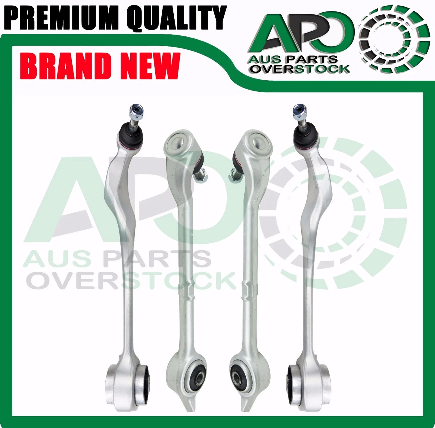 4PCS Front Lower Left & Right Control Arms Ball Joints Assembly set for BMW E39