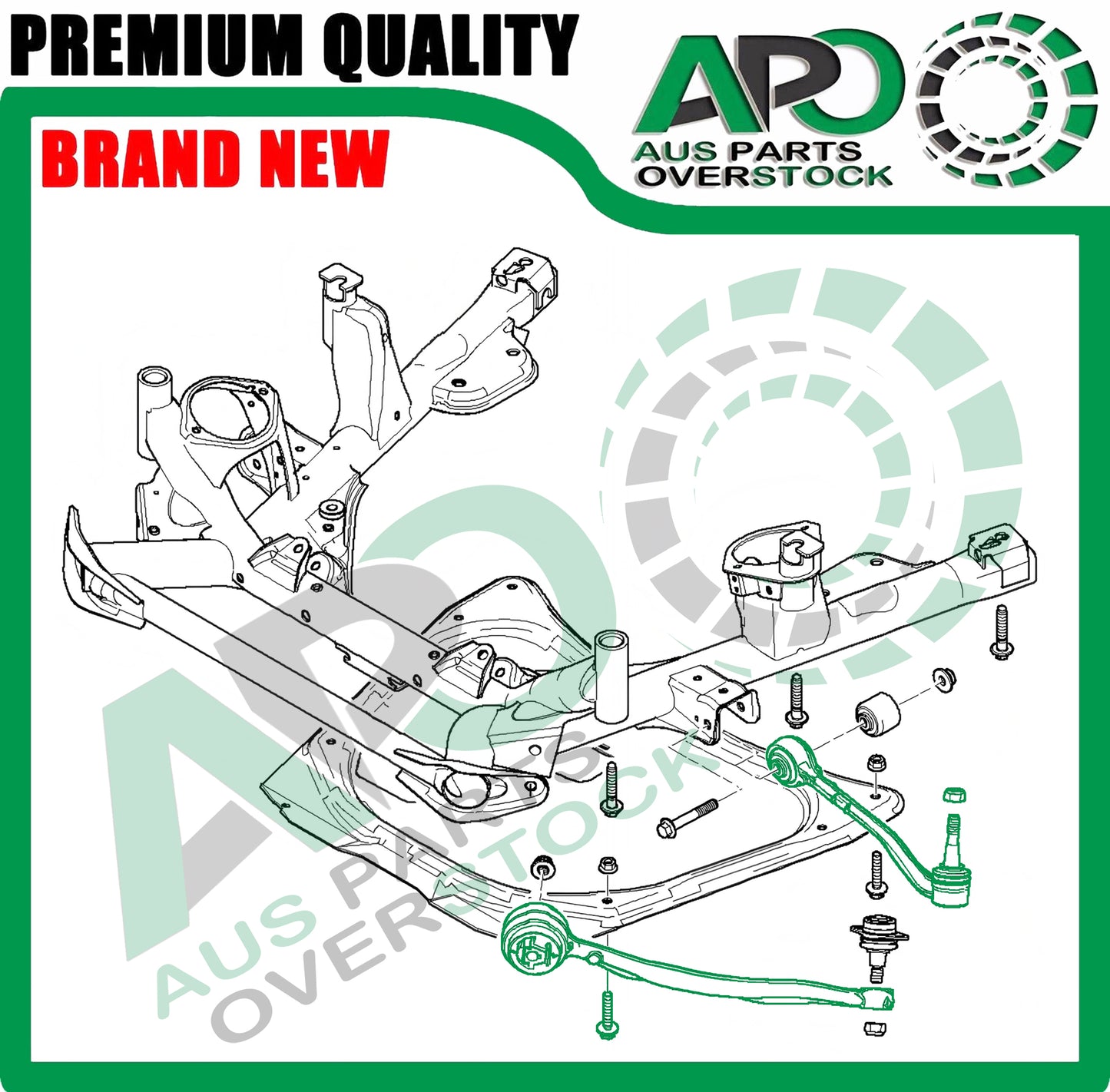 Front Lower Control Arms & Ball Joints For BMW X5 E53 1999-2006