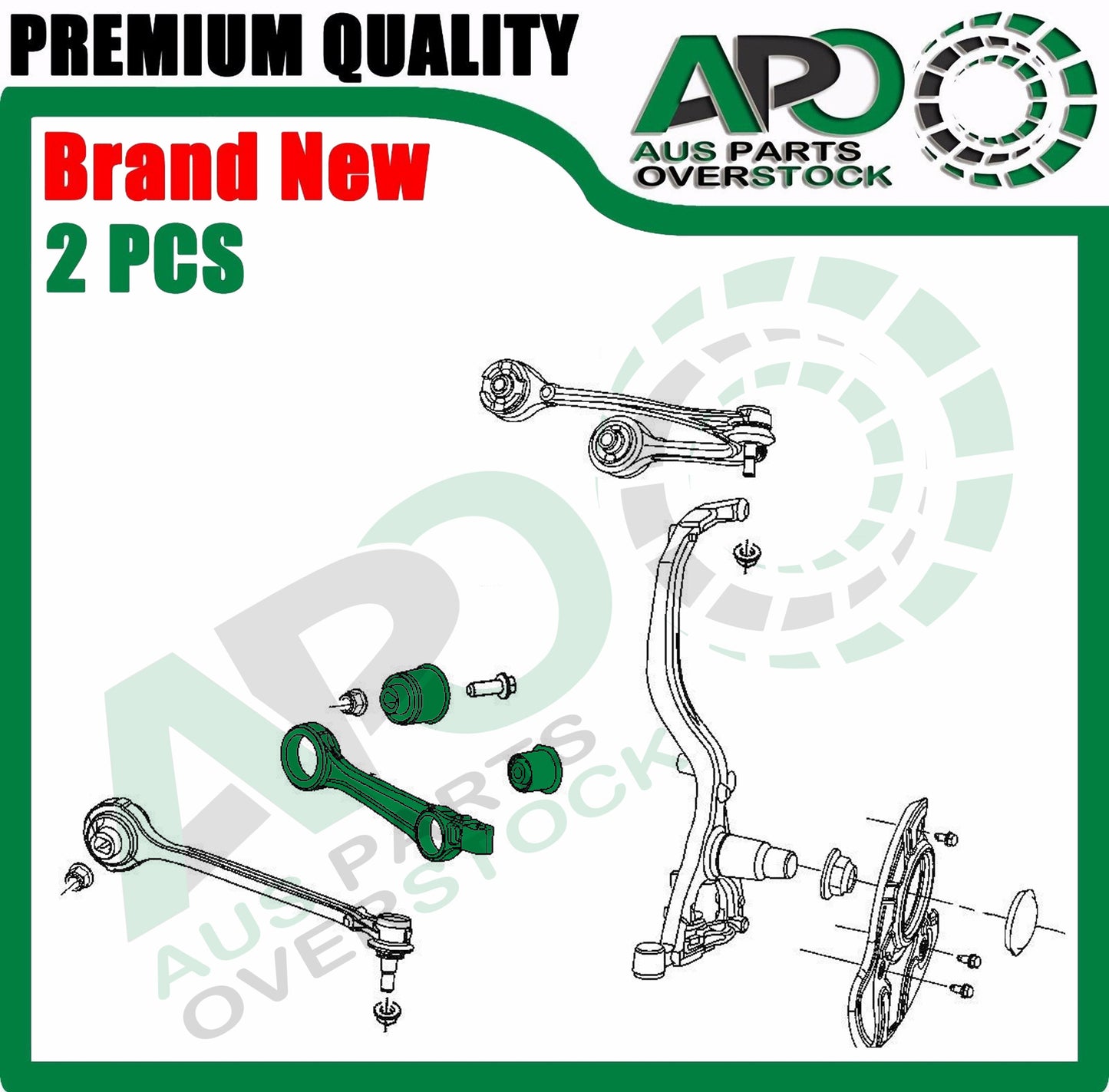 2PCS Front Lower Left Right Straight Control Arms Ball Joints For Chrysler 300C 2005-On