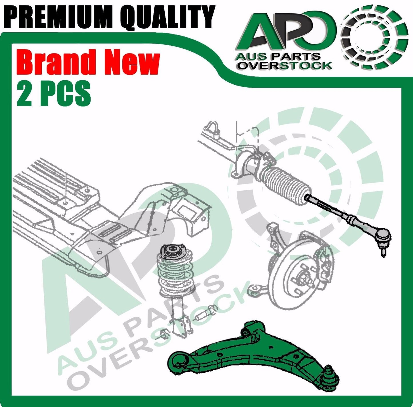 Front Lower Left Right Control Arms Ball Joints For Dodge Neon SRT-4 2003-2005