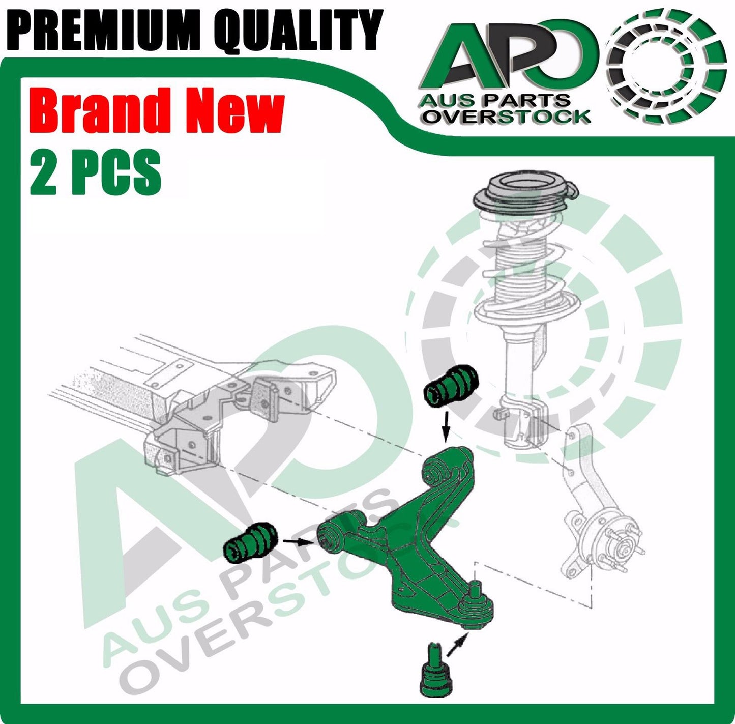 Front Lower Left Right Control Arms Ball Joints For Chrysler VOYAGER RG RS 2001-2008