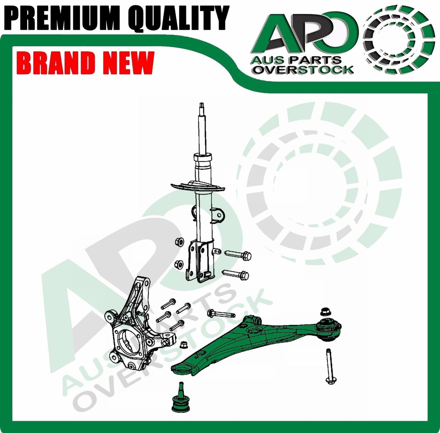 Front Lower Left Right Control Arms Ball Joints For Chrysler VOYAGER RG RT 2008-On