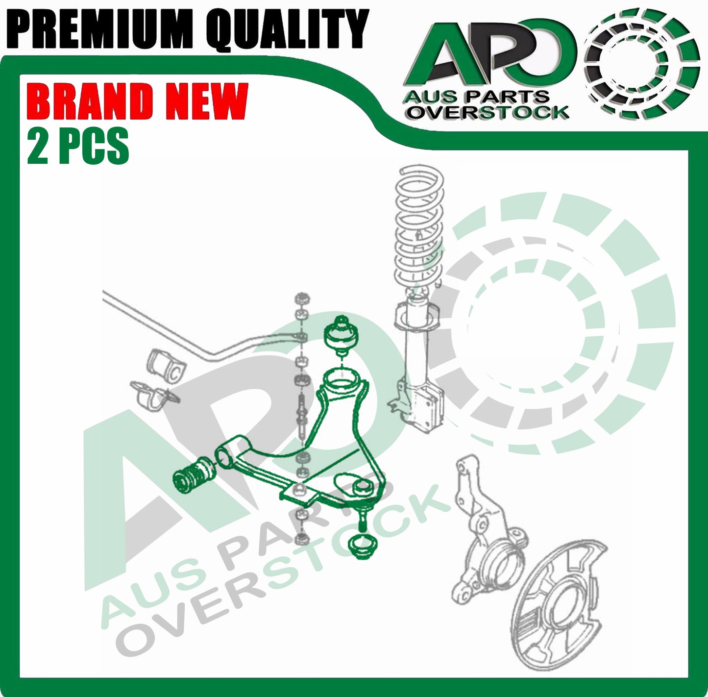 Front Lower Left & Right Control Arm & Ball Joint For DAIHATSU Terios J100 1997-2005