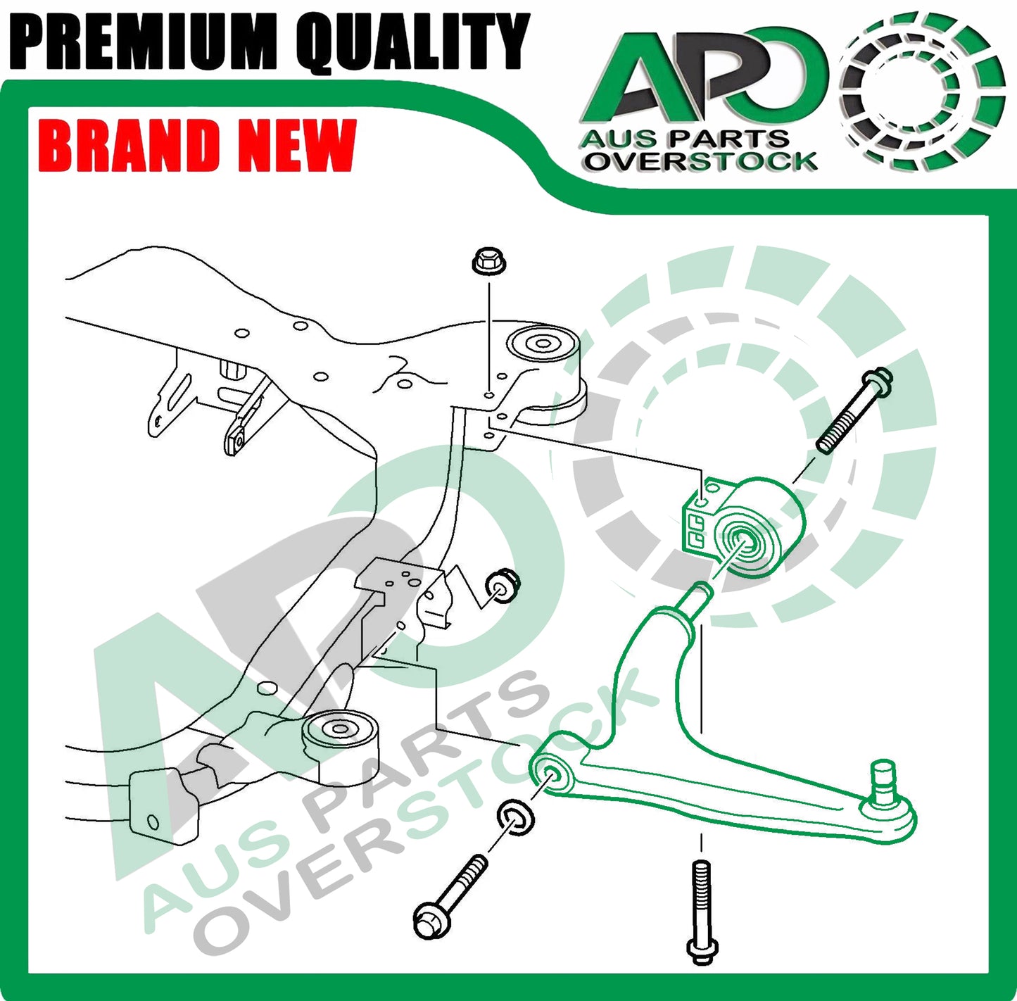 Front Lower Left & Right Control Arm & Ball Joint FOR HOLDEN Vectra ZC 2003-2006