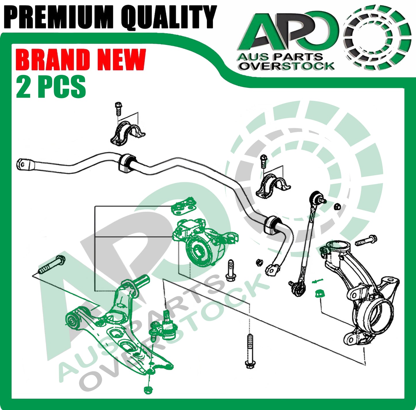 Front Lower Left & Right Control Arms Pair for Honda CRV CR-V RT RW 2016-On