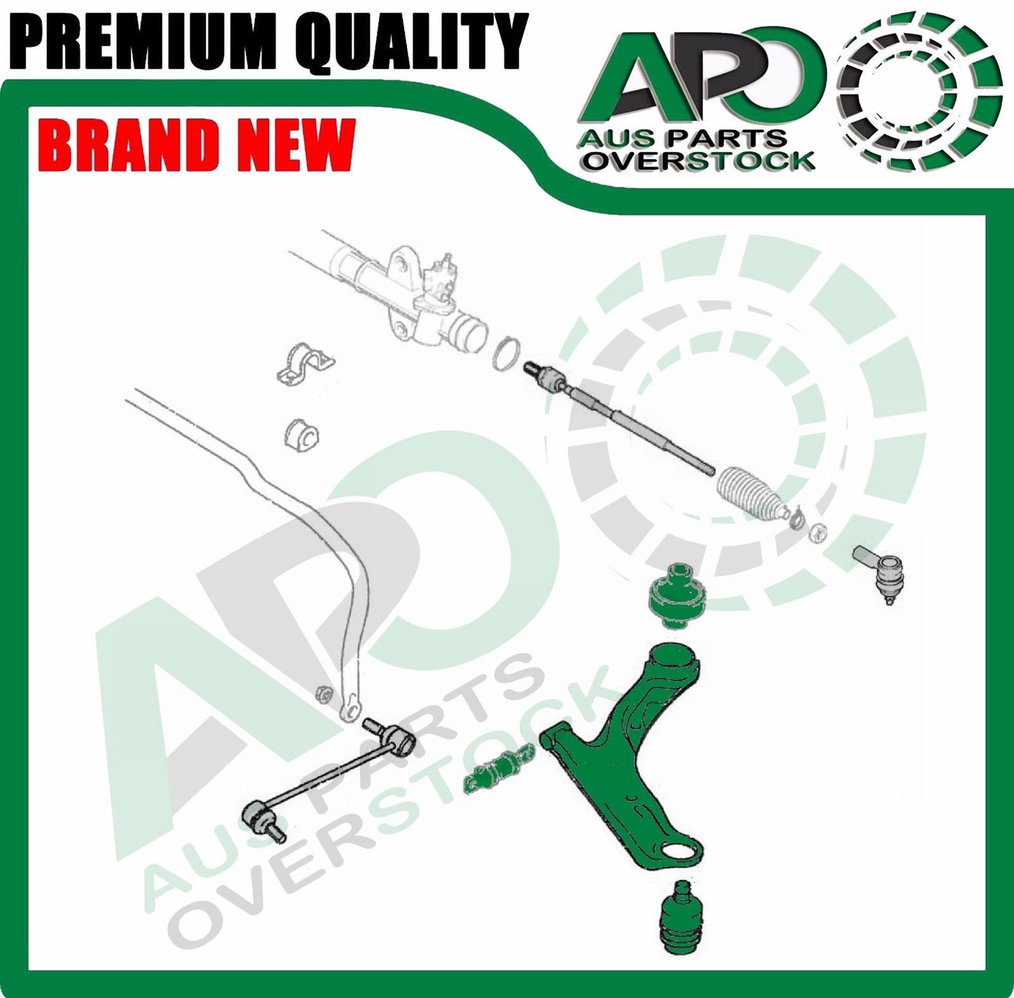 Front Lower Right Left Control Arm Pair for HYUNDAI Santa Fe SM 2000-4/2006