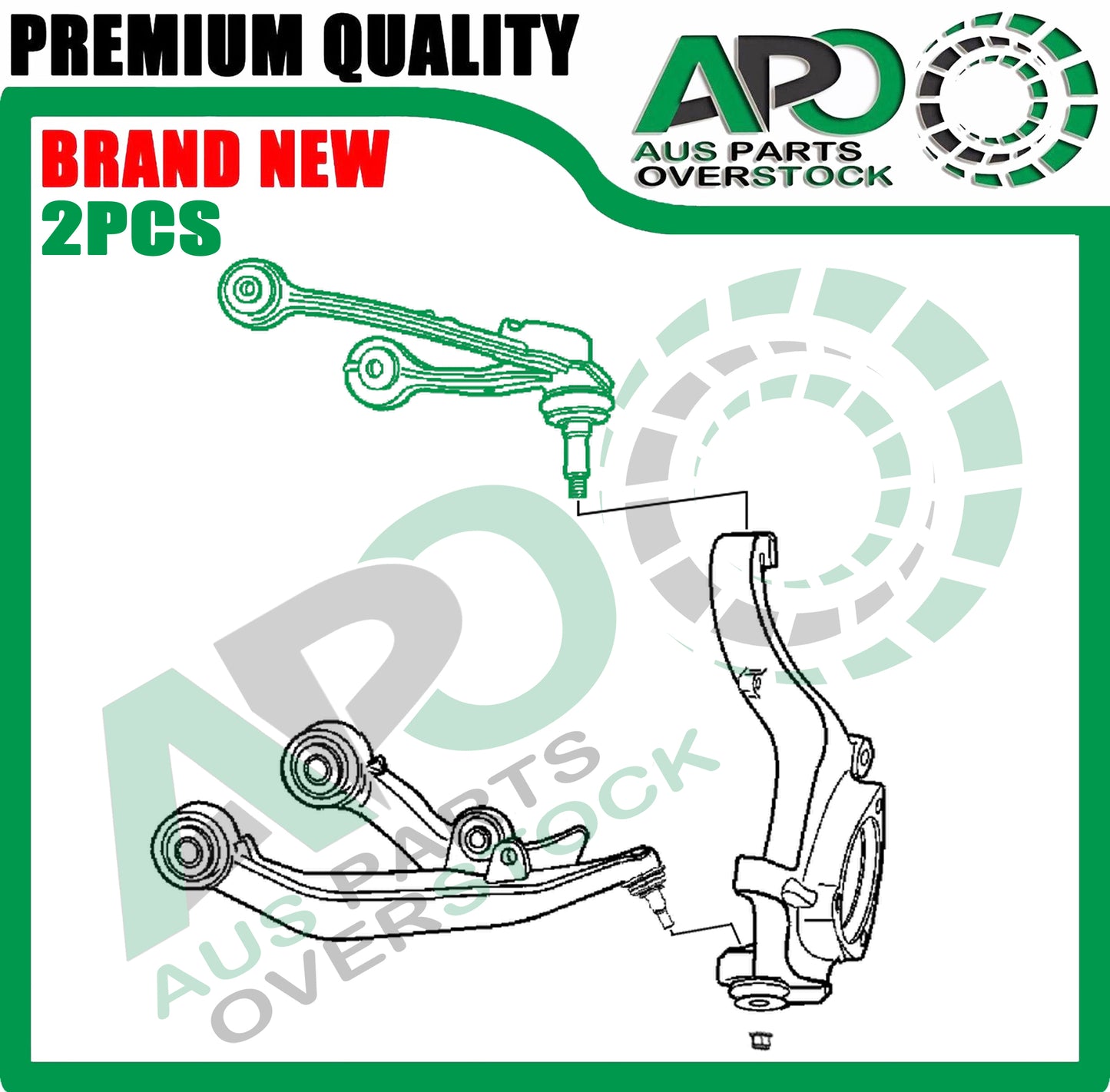 Front Upper Left Right Control Arm Ball Joint For JEEP CHEROKEE KK 2008-2012