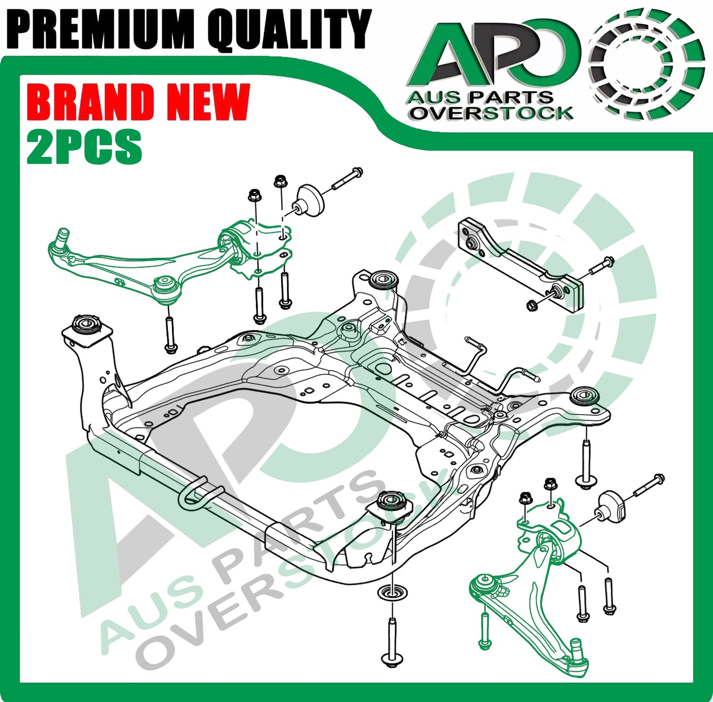 Front Lower Left & Right Control Arm for LAND ROVER Discovery Sport L550 2014-On
