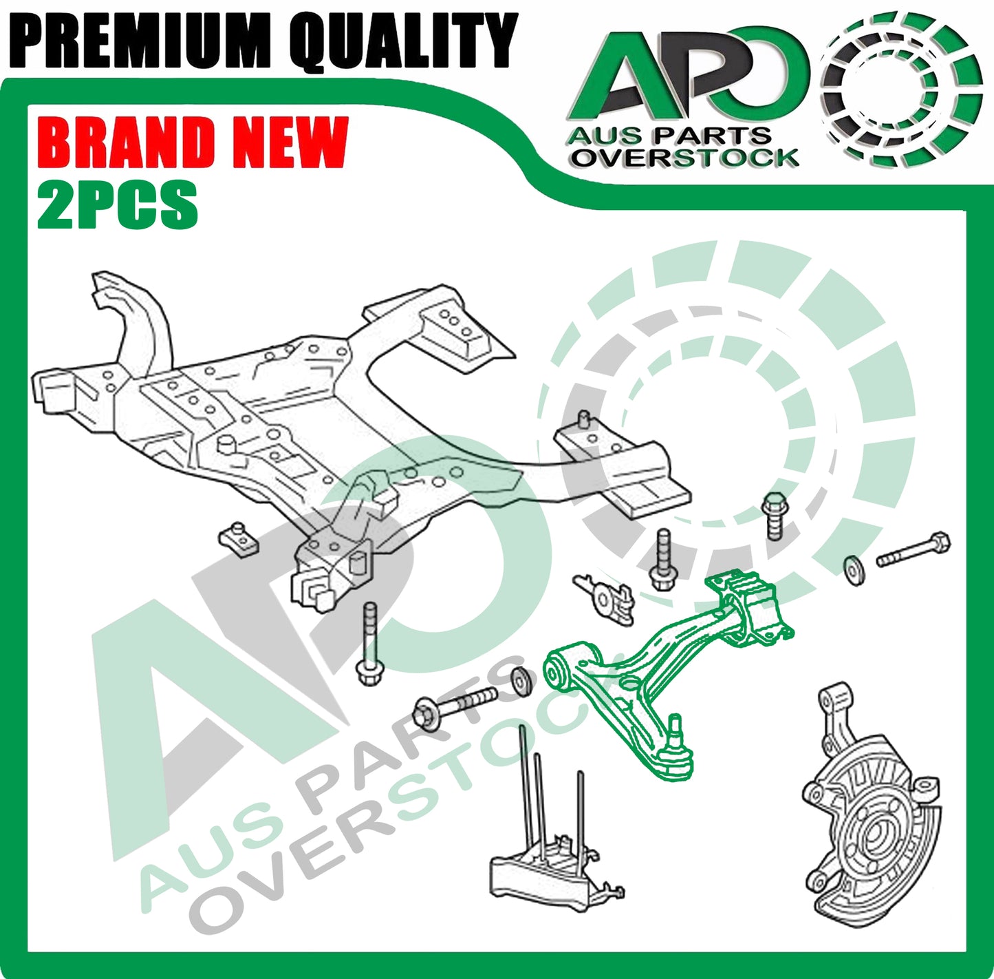 Front Lower Left & Right Control Arms For MERCEDES A-Class W176 2012-2018