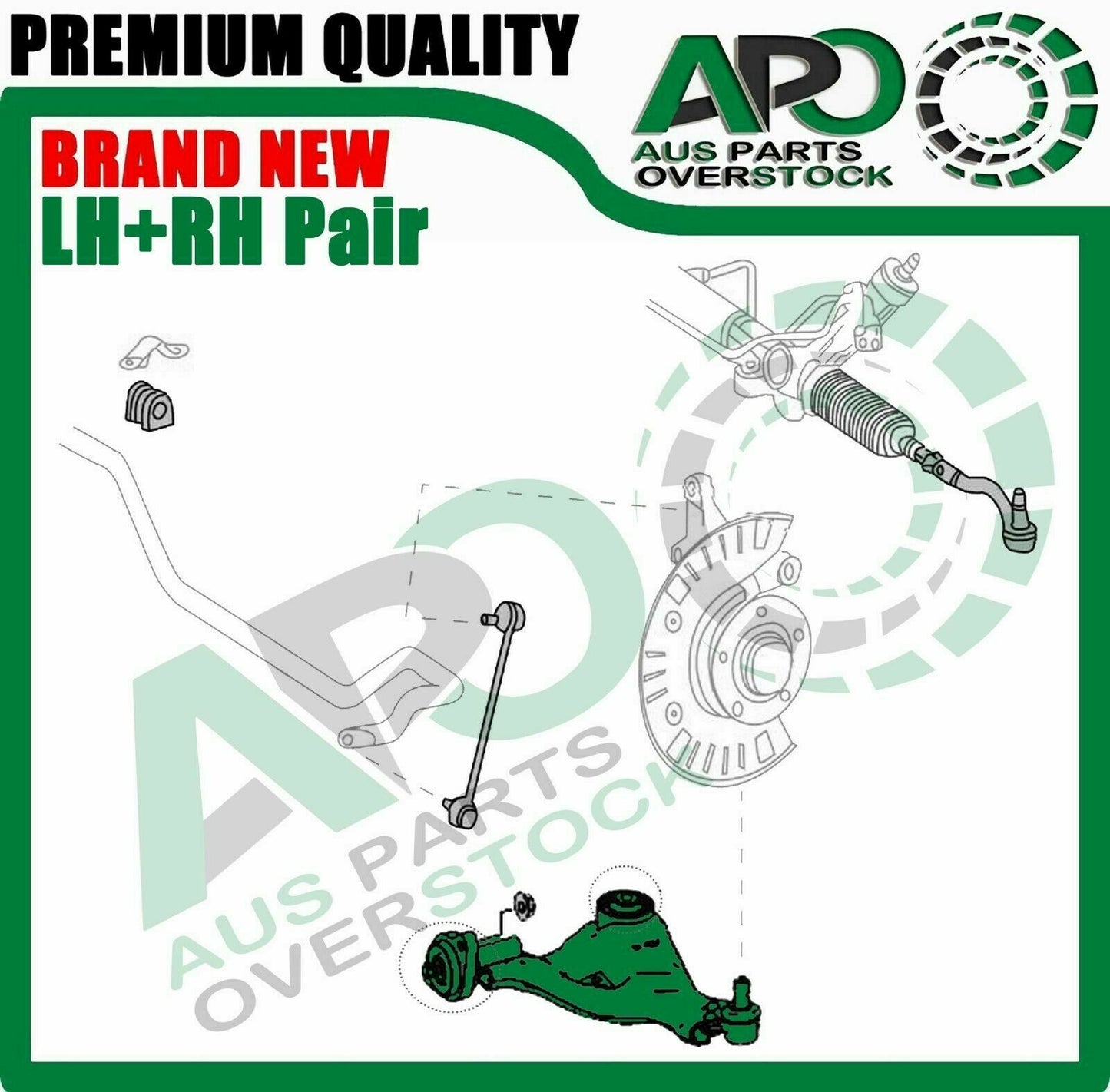 Front Lower Left Right Control Arm Fits MERCEDES VITO W639 Series 2 02/2011-On