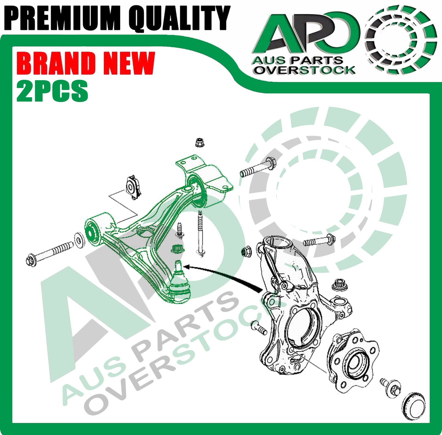 Front Lower Left & Right Control Arms For MERCEDES B-Class W247 12/2018-On