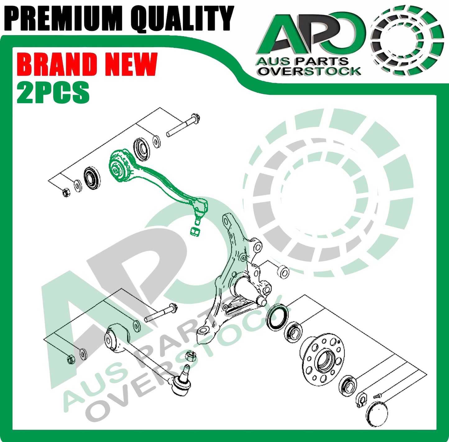 Front Lower Left Right Control Arms For MERCEDES SLK SLC R172 RWD