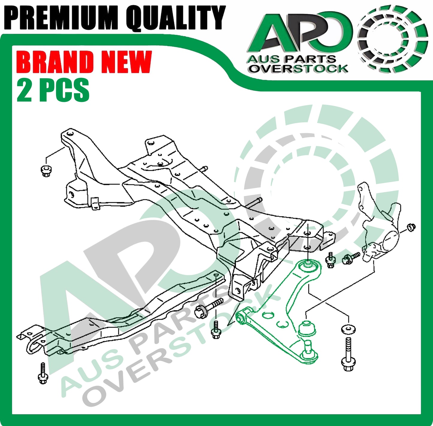 Front Lower Left Right Control Arm & Ball Joint for PEUGEOT 4007 2007-On
