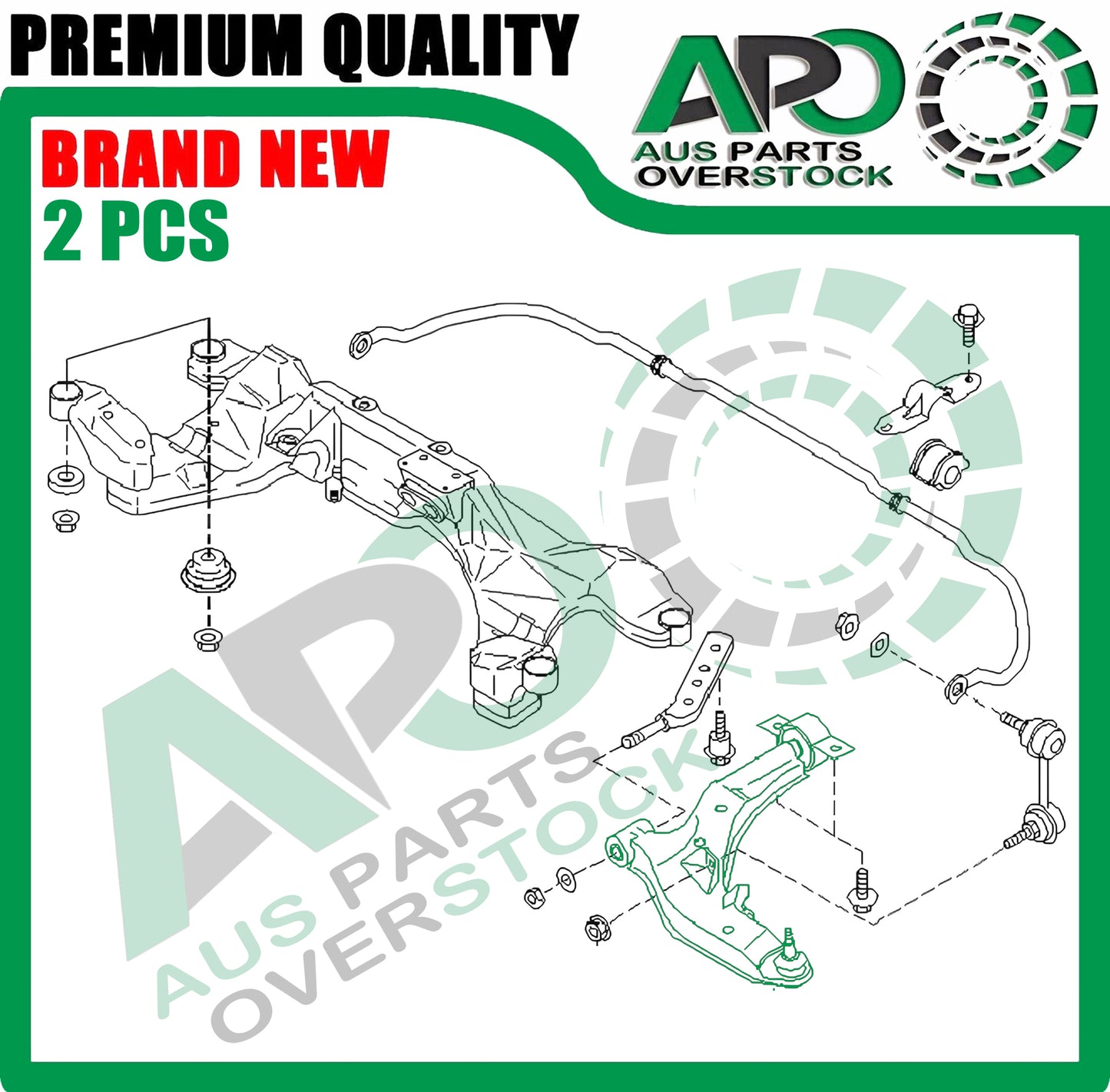 Front Lower L& R Control Arm With Ball Joint for NISSAN Maxima QX A33 1999-2003