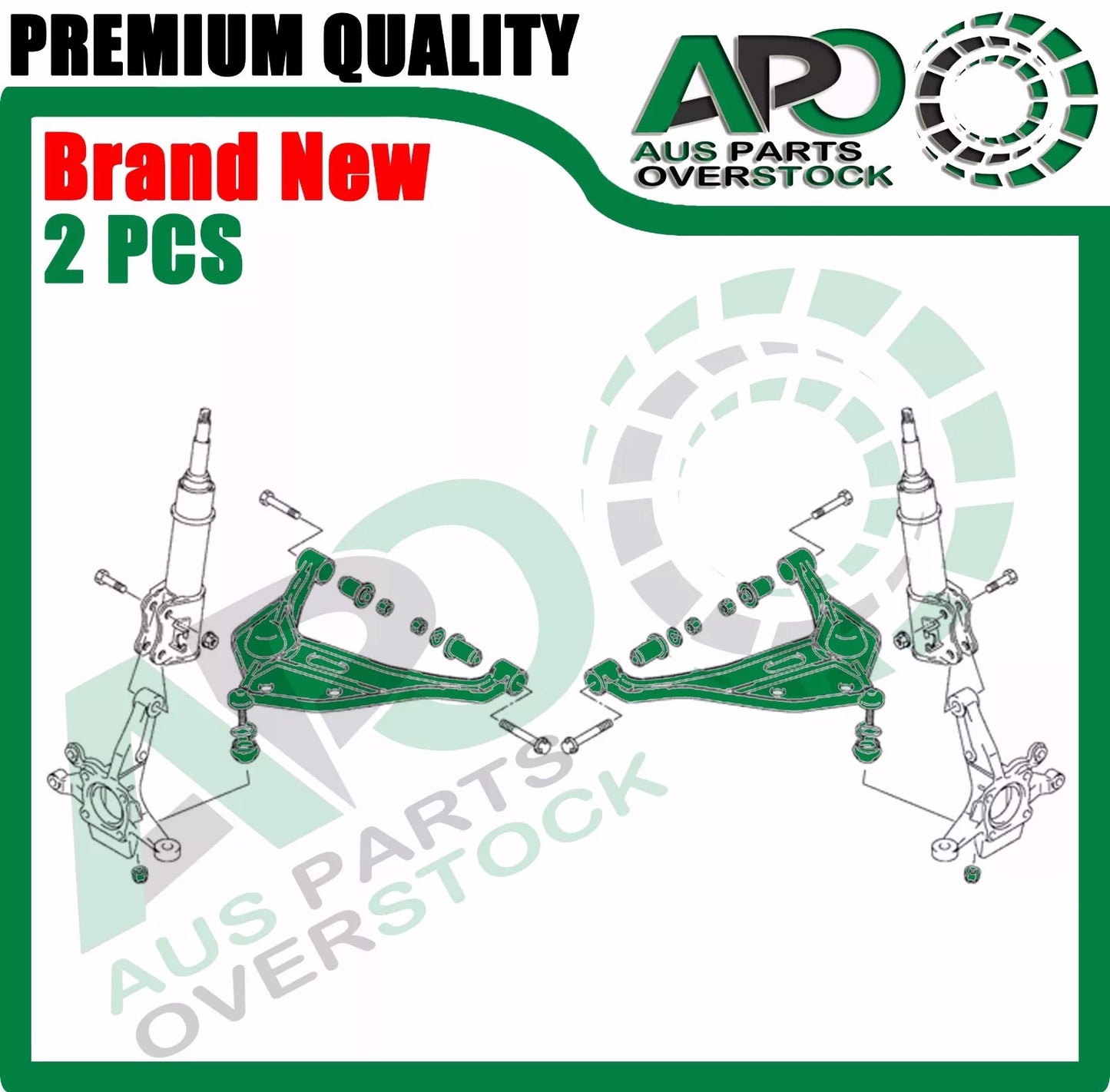 Front Lower L & R Control Arms Ball Joints for SUZUKI GRAND VITARA SQ416 1998-2005