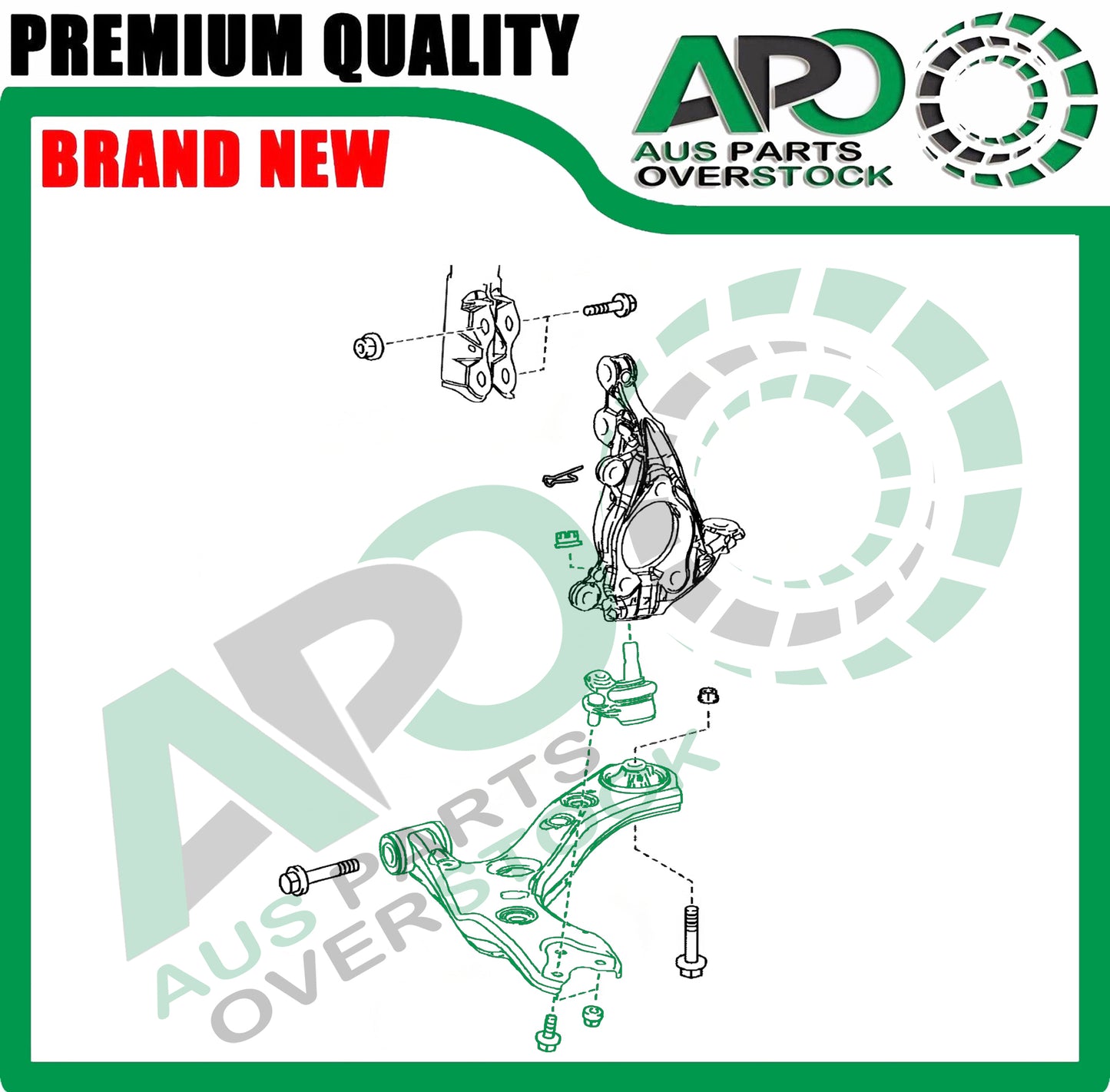 Front Lower Left Right Control Arms Ball Jints TOYOTA C-HR NGX10R NGX50R ZYX10R 2016-On