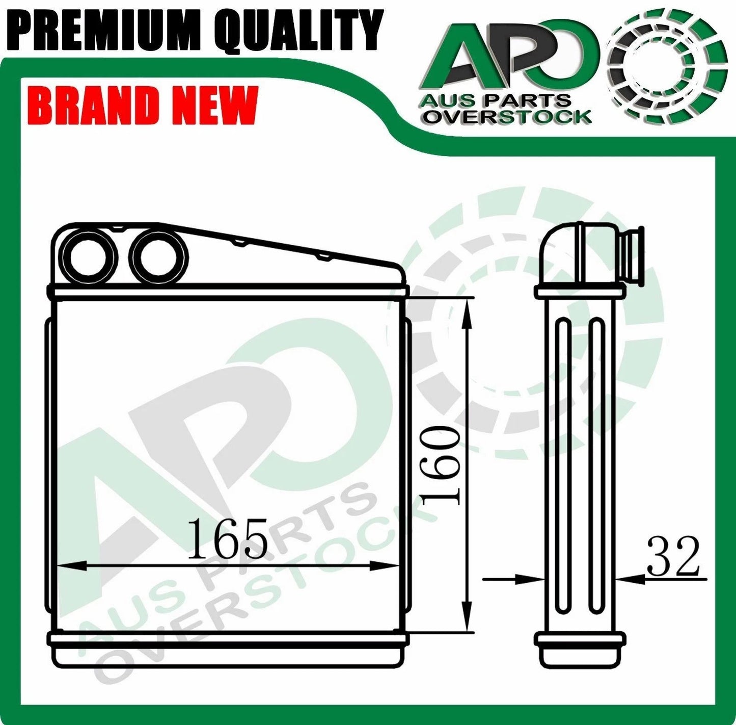 Heater Core For NISSAN MICRA K12 01/2003-06/2010