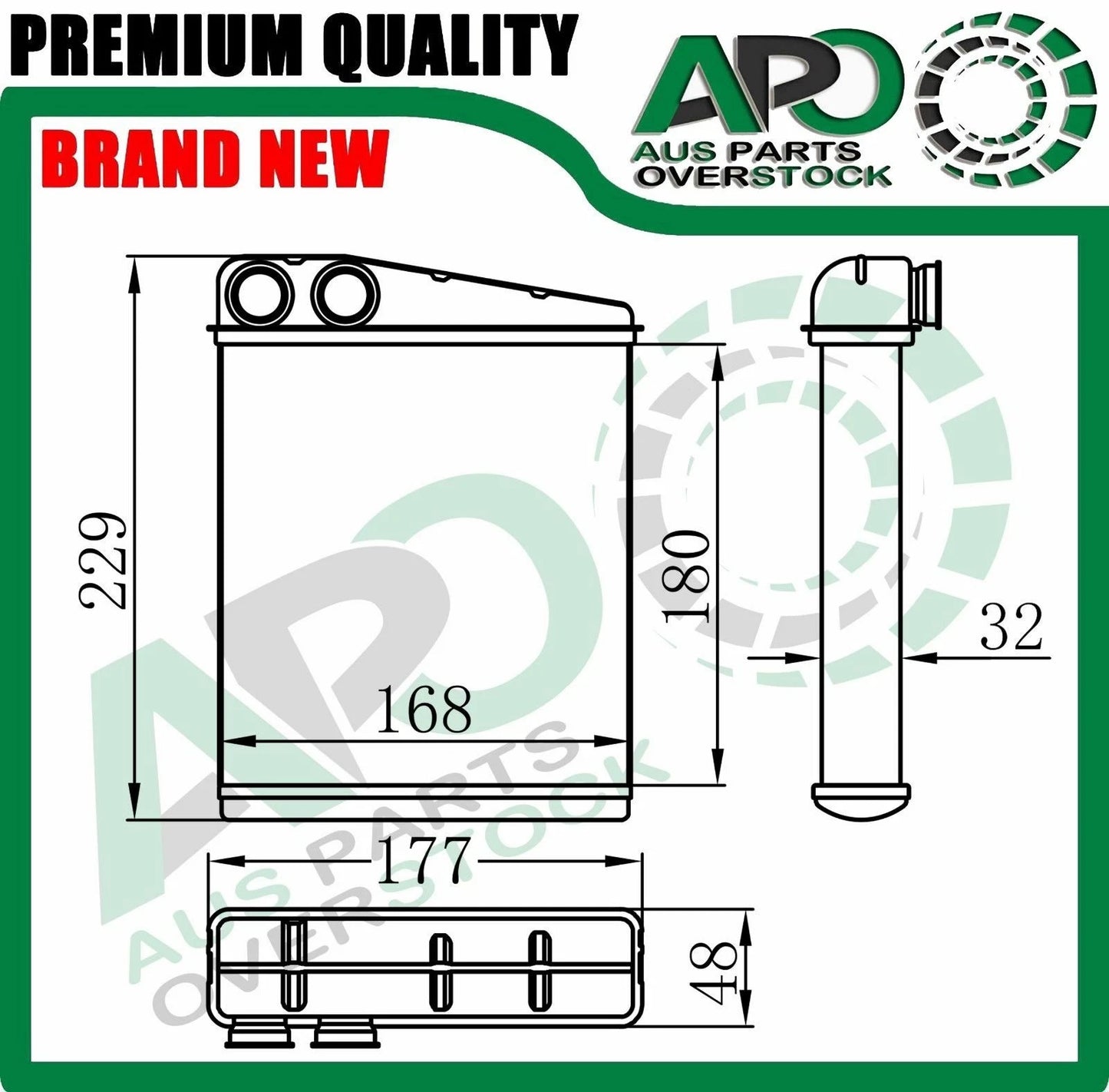 Heater Core For MERCEDES A-CLASS W169 A150 A160 A170 A180 A200 8/2004-12