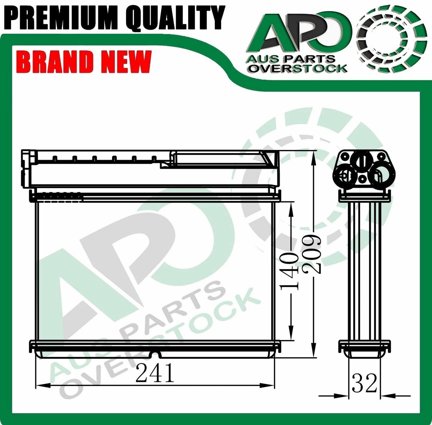 Heater Core For BMW E36 316 318 318 320 323 325 328 1991-2000