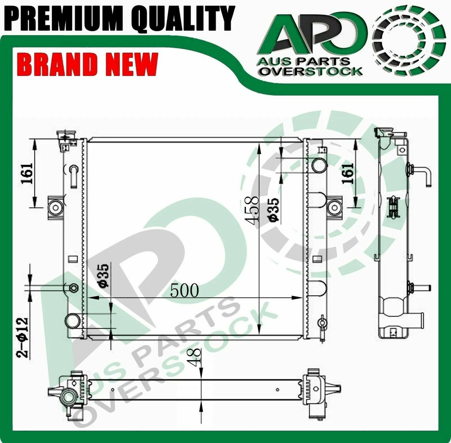 Premium Quality Radiator For Hyster Yale Forklift Yale GLP 25TK