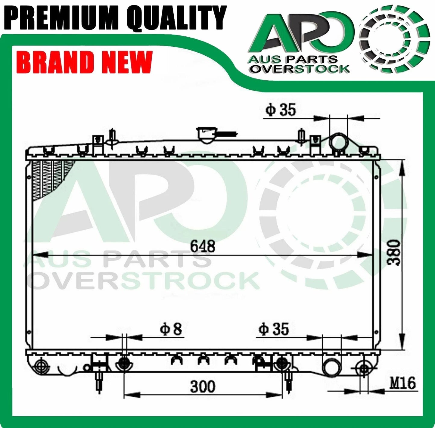 Radiator For NISSAN SKYLINE R32 GTR GTS Auto Manual 1991-1993