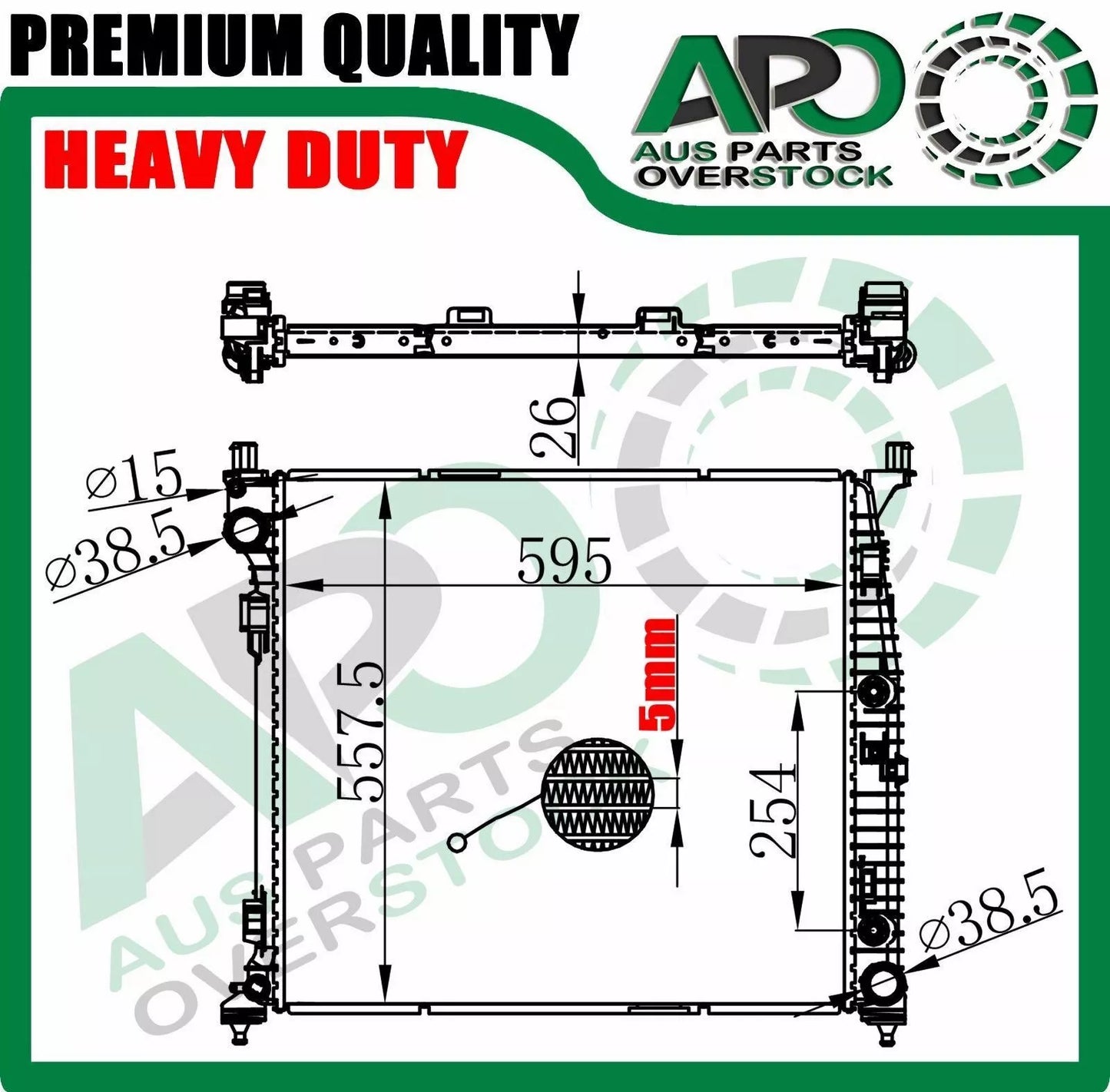 Radiator For Mercedes ML-CLASS W166 ML250 ML250D ML320 ML350 ML400 ML450 ML63 AMG
