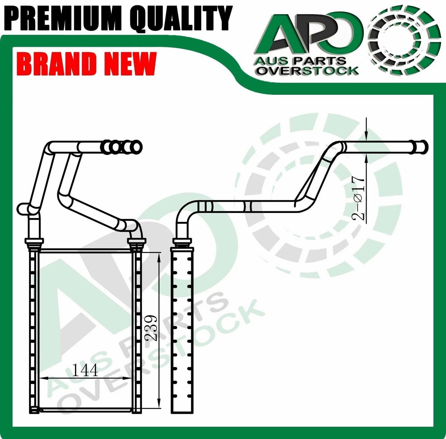 Heater Core For TOYOTA LANDCRUISER PRADO GRJ150R KDJ150R KDJ155R 2009-2015