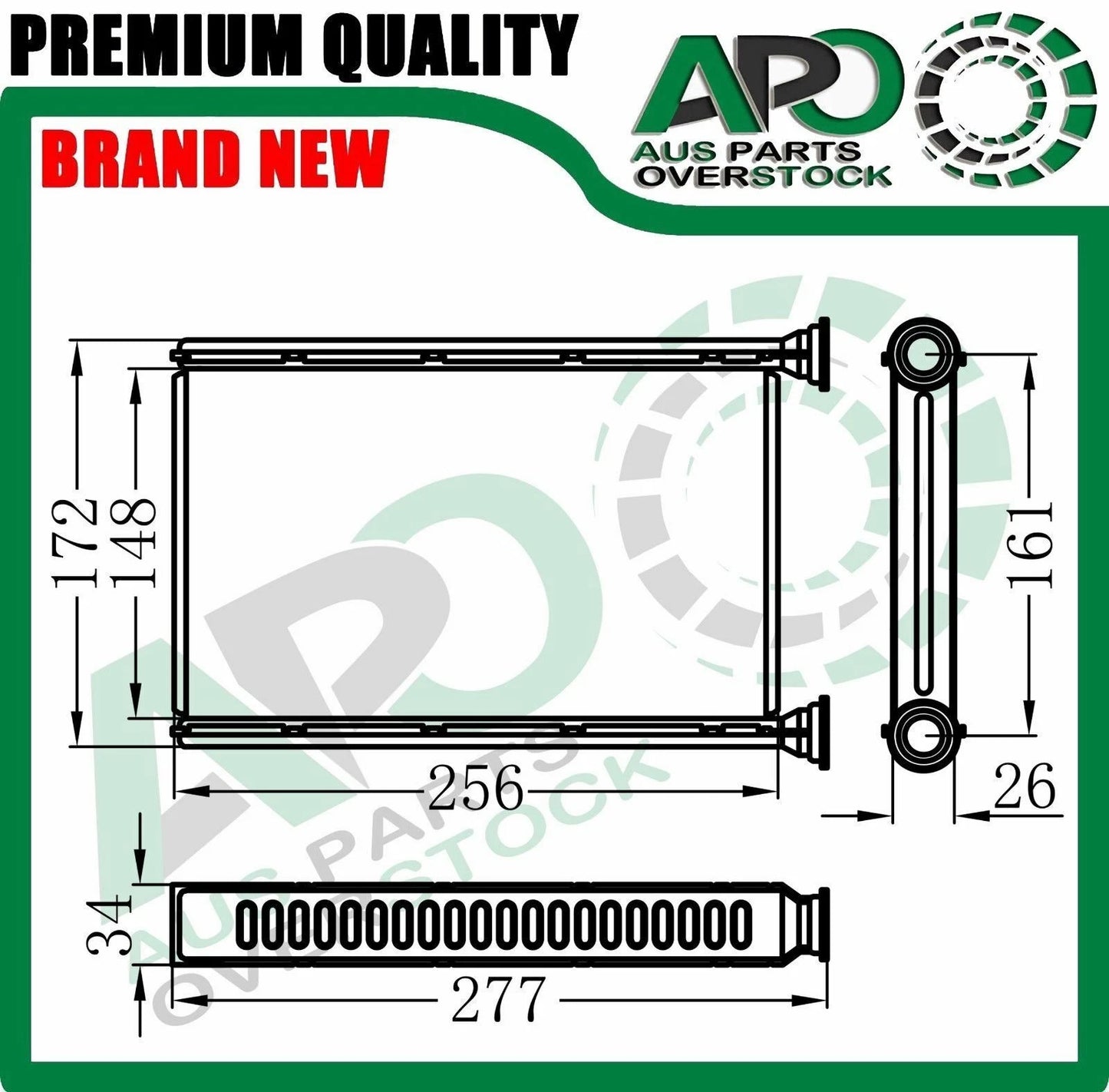 Heater Core For BMW 1 Series E81 E82 E87 E88 9/2004-On