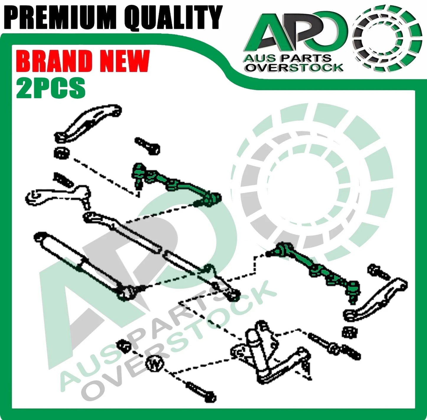 Tie Rod Ends Kit For Hilux 4Runner Surf LN107 LN111 LN130 LN135R RN106R RN135R