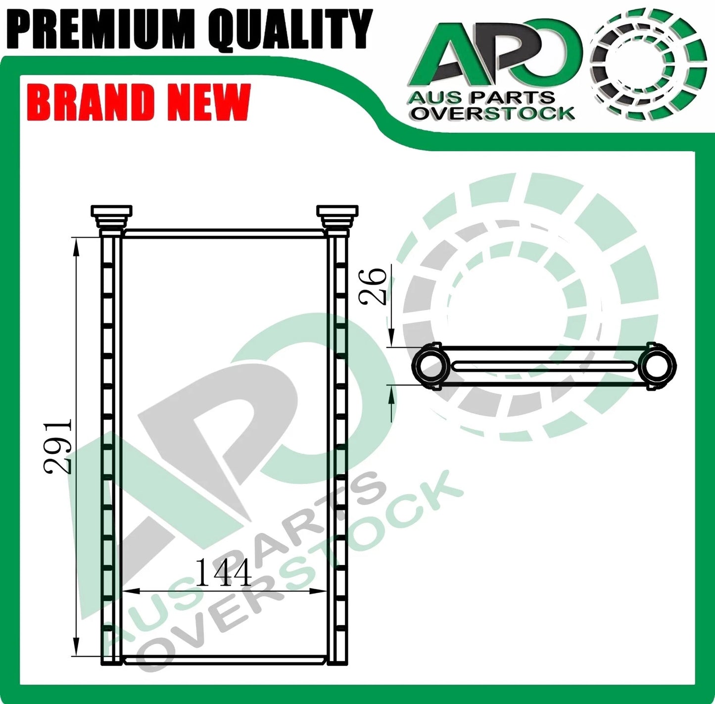 Heater Core MAZDA CX9 CX-9 TB 3.5L 3.7L Petrol 2007-2015