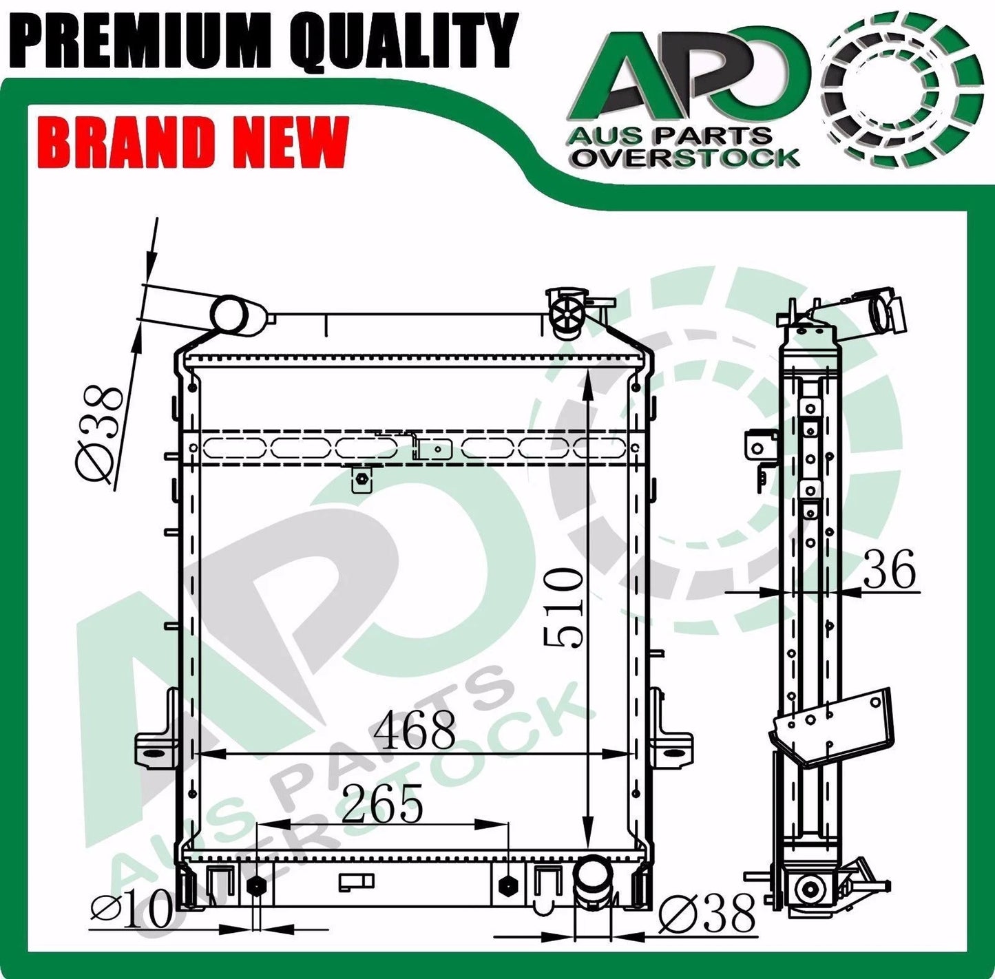 Radiator For ISUZU NNR 85 NLR 85 4JJ1 Auto Manual