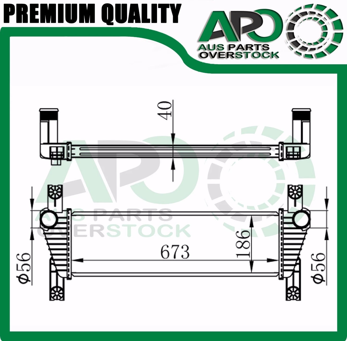 Intercooler Fit For MAZDA BT-50 BT50 2.2L 3.2L Turbo Diesel 2011-On