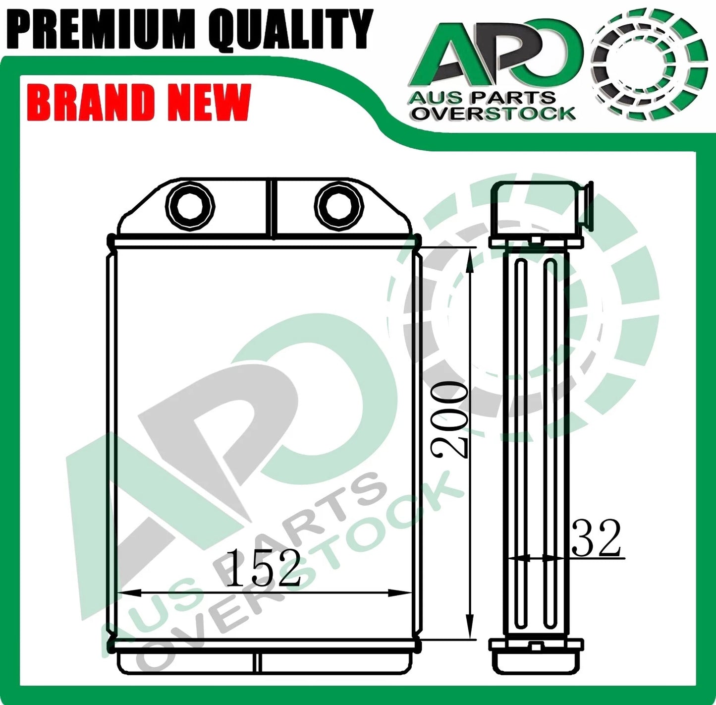 Heater Core For TOYOTA COASTER BB46 BB58 BZB40 BZB50 HDB50 HZB50 XZB50