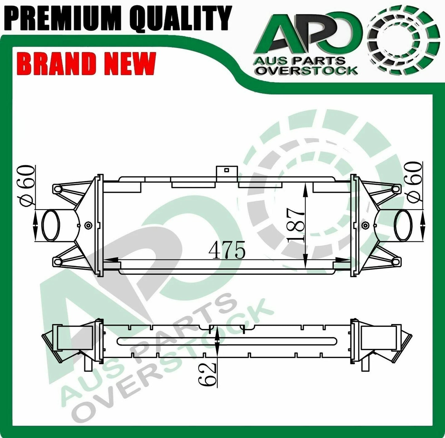 Intercooler For IVECO DAILY III IV 29L 35C 35S 40C 45C 50C 60C 1999-On