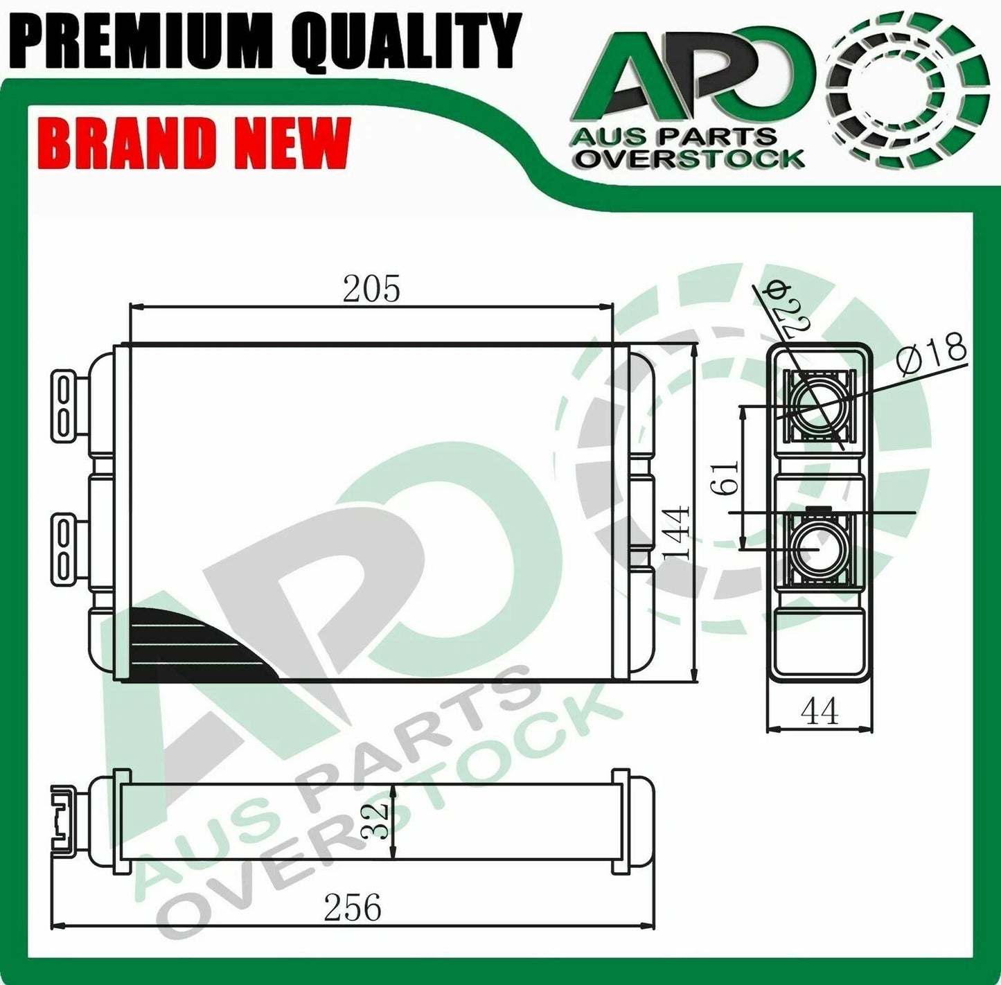 Heater Core BMW E46 316i 318i 318d 320i 320d 323i 325i 328i 330d 330i
