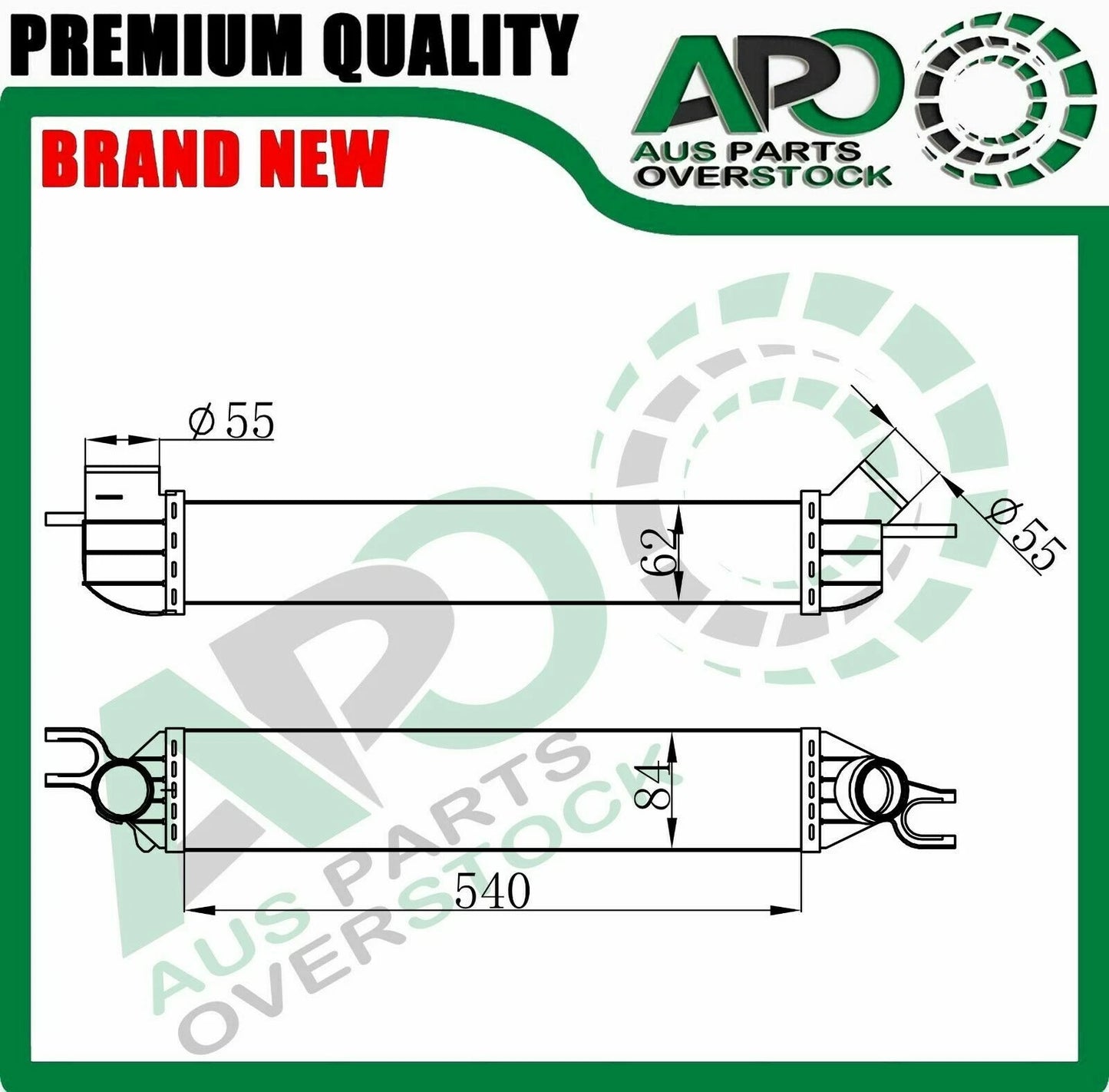 Intercooler For MINI COOPER COUNTRYMAN R60 1/2010- / PACEMAN R61 2012-On