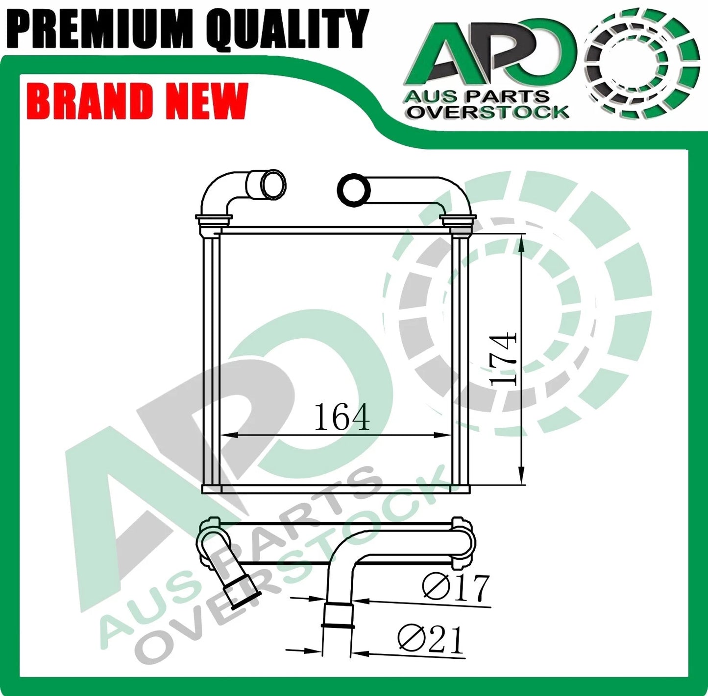 Heater Core For AUDI TT FV 7/2014-On