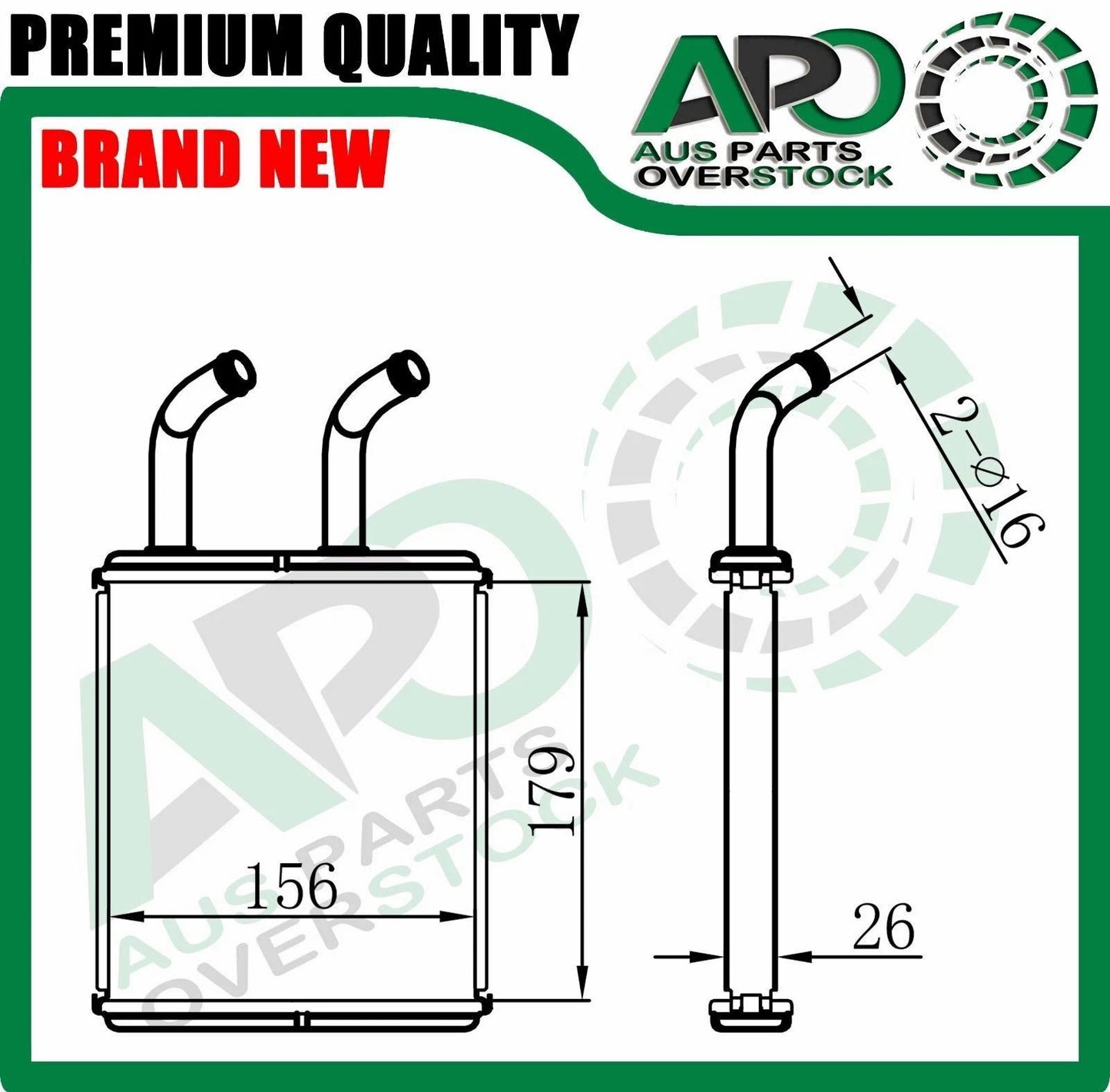 Heater Core For KIA RIO 2000-2005