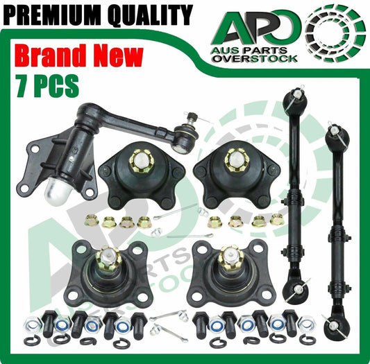 Ball Joints Idler Arm Tie Rod Ends Kit For Hilux 4Runner Surf LN107 LN111 LN130