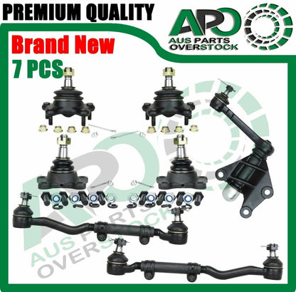 Ball Joints Idler Arm Tie Rod Ends Kit For Hilux 4Runner Surf LN107 LN111 LN130
