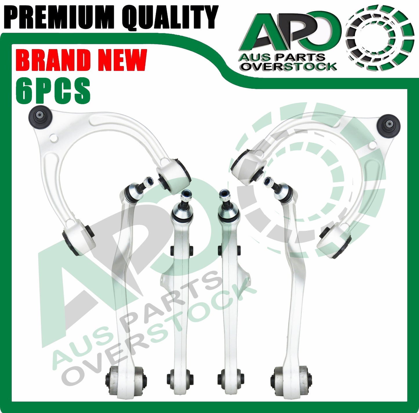 Front Uppper Lower Control Arms For FORD FALCON FG G6E XR6 XR8 XT 6PCS