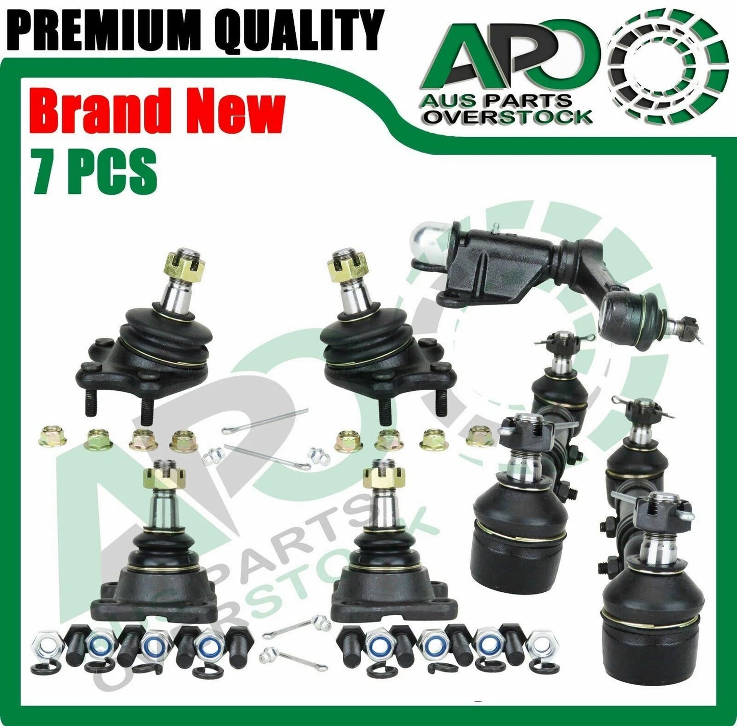 Ball Joints Idler Arm Tie Rod Ends Kit For Hilux 4Runner Surf LN107 LN111 LN130