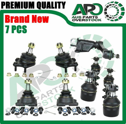 Ball Joints Idler Arm Tie Rod Ends Kit For Hilux 4Runner Surf LN107 LN111 LN130