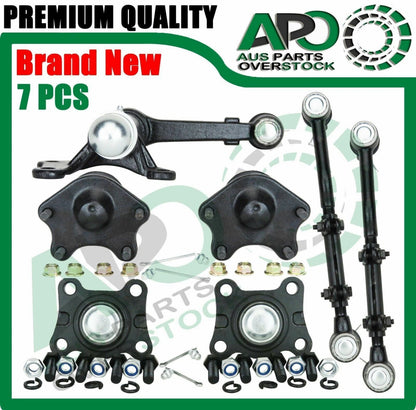 Ball Joints Idler Arm Tie Rod Ends Kit For Hilux 4Runner Surf LN107 LN111 LN130