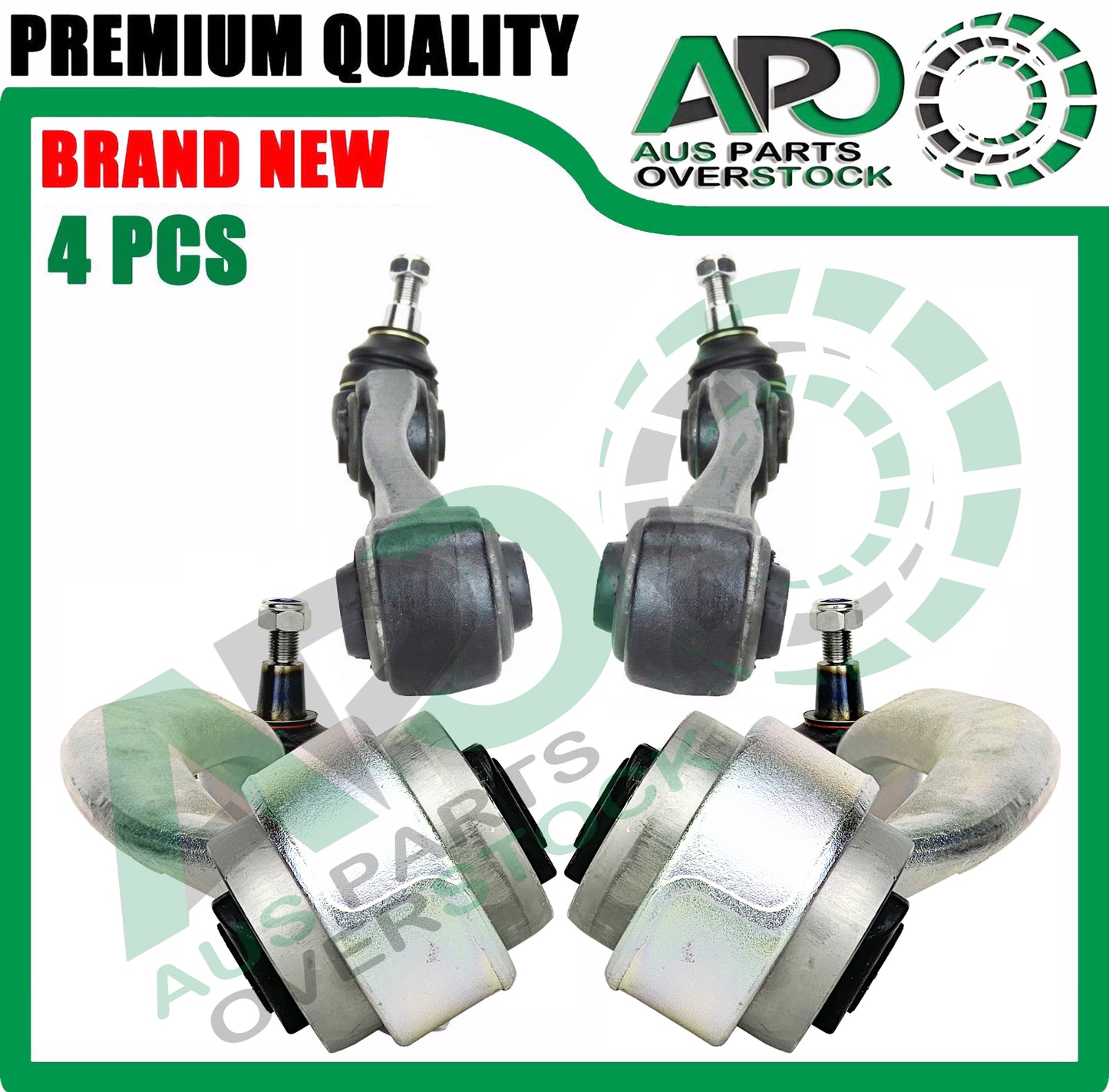 4PCS Set Front Lower Control Arms Ball Joints For BMW X5 E70 X6 E71 E72 2007-2013