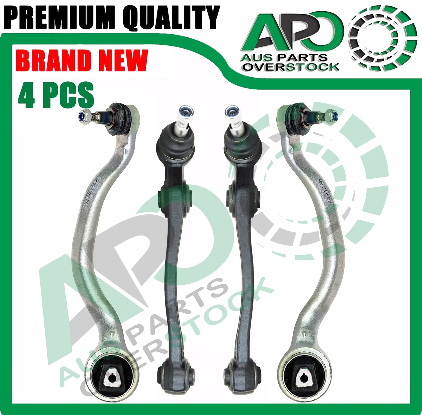 4PCS Set Front Lower Control Arms Ball Joints For BMW X5 E70 X6 E71 E72 2007-2013