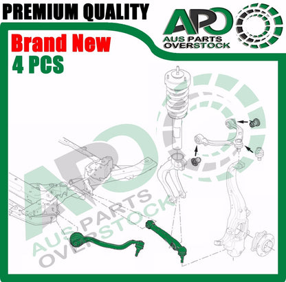 4PCS Set Front Lower Control Arms Ball Joints For BMW X5 E70 X6 E71 E72 2007-2013