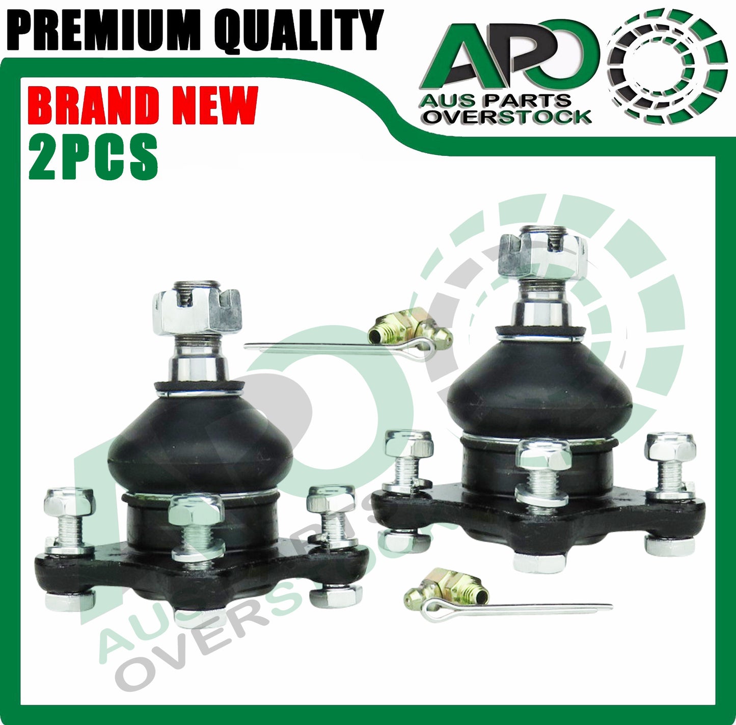 2Pcs Front Upper Ball Joints For MITSUBISHI PAJERO NH NJ NK NL 4WD 91-2000